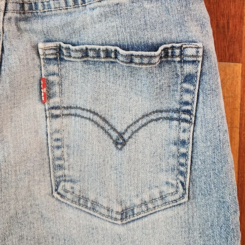 Levi's Boys Light Wash 514 Straight Jeans Size 12 Regular